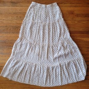 Brandy Melville Floral Maxi Skirt